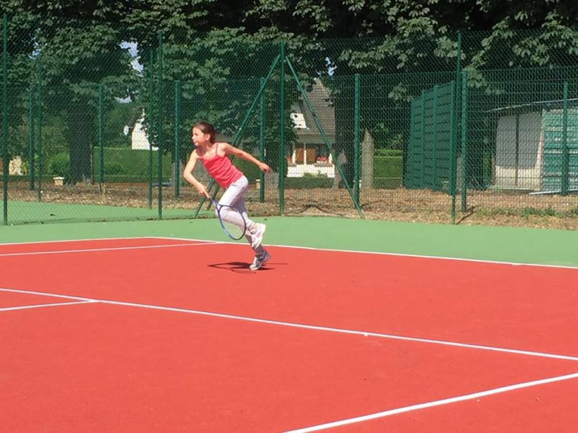 A la fête du tennis à Tricot