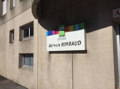 Au lycée Arthur Rimbaud de Ribécourt