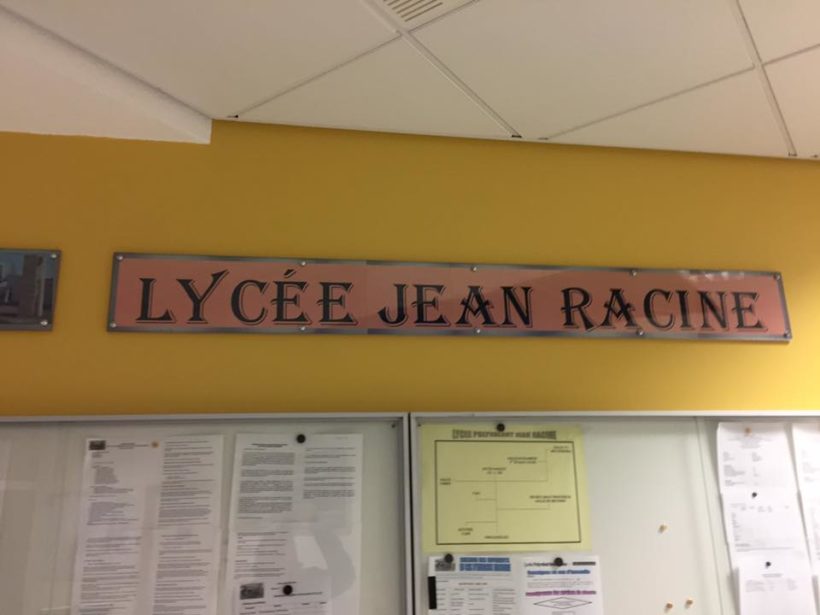 Au conseil d’administration du Lycée Jean Racine