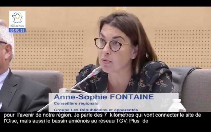 Intervention lors de la Séance plénière du Conseil régional