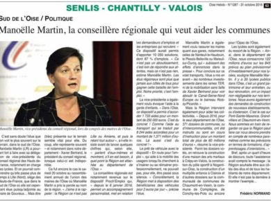 Article de Oise Hebdo du 31 octobre 2018