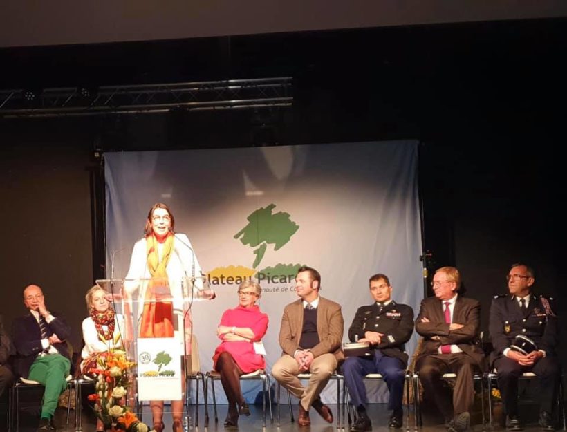 Cérémonie de vœux de la Communauté de Communes du Plateau Picard