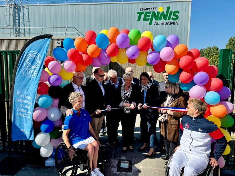 DES NOUVEAUX TENNIS A MARGNY-LES-COMPIEGNE